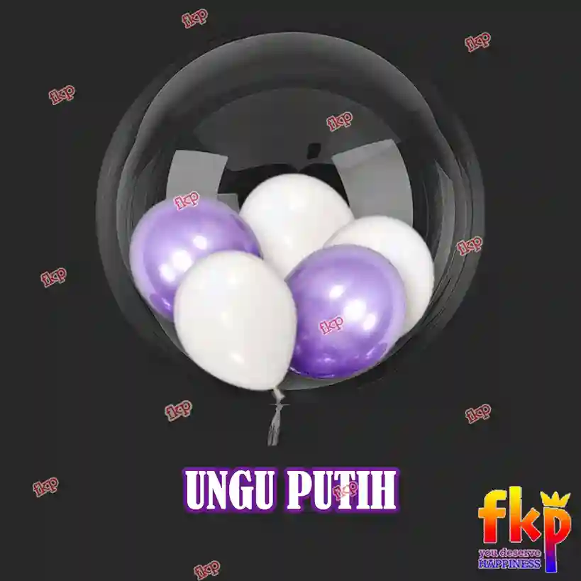 Putih - Ungu